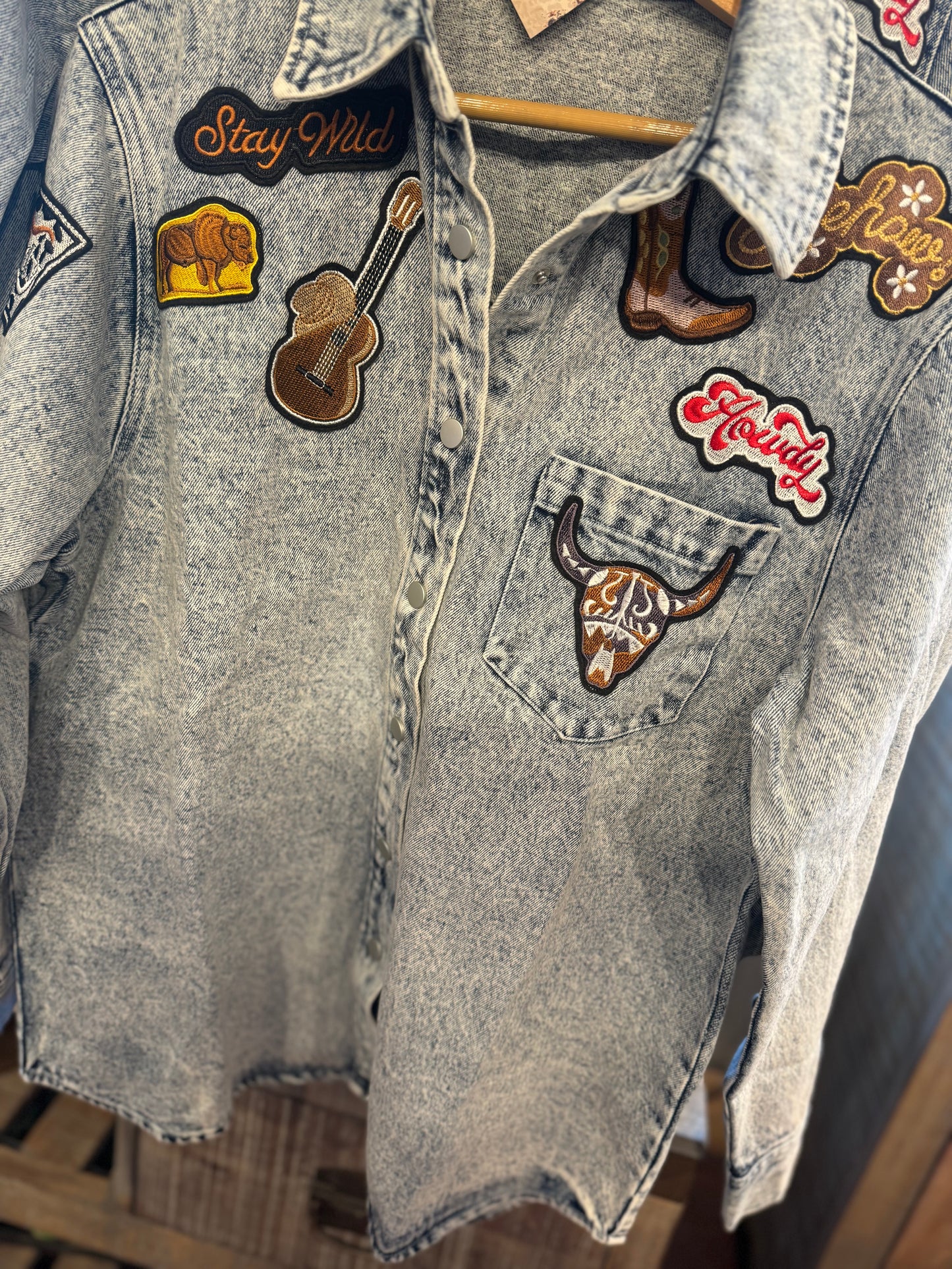 Rodeo Denim Button Jacket