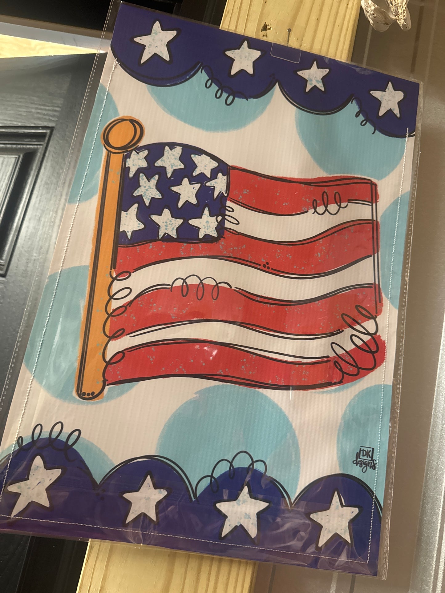 Garden Glam Flag