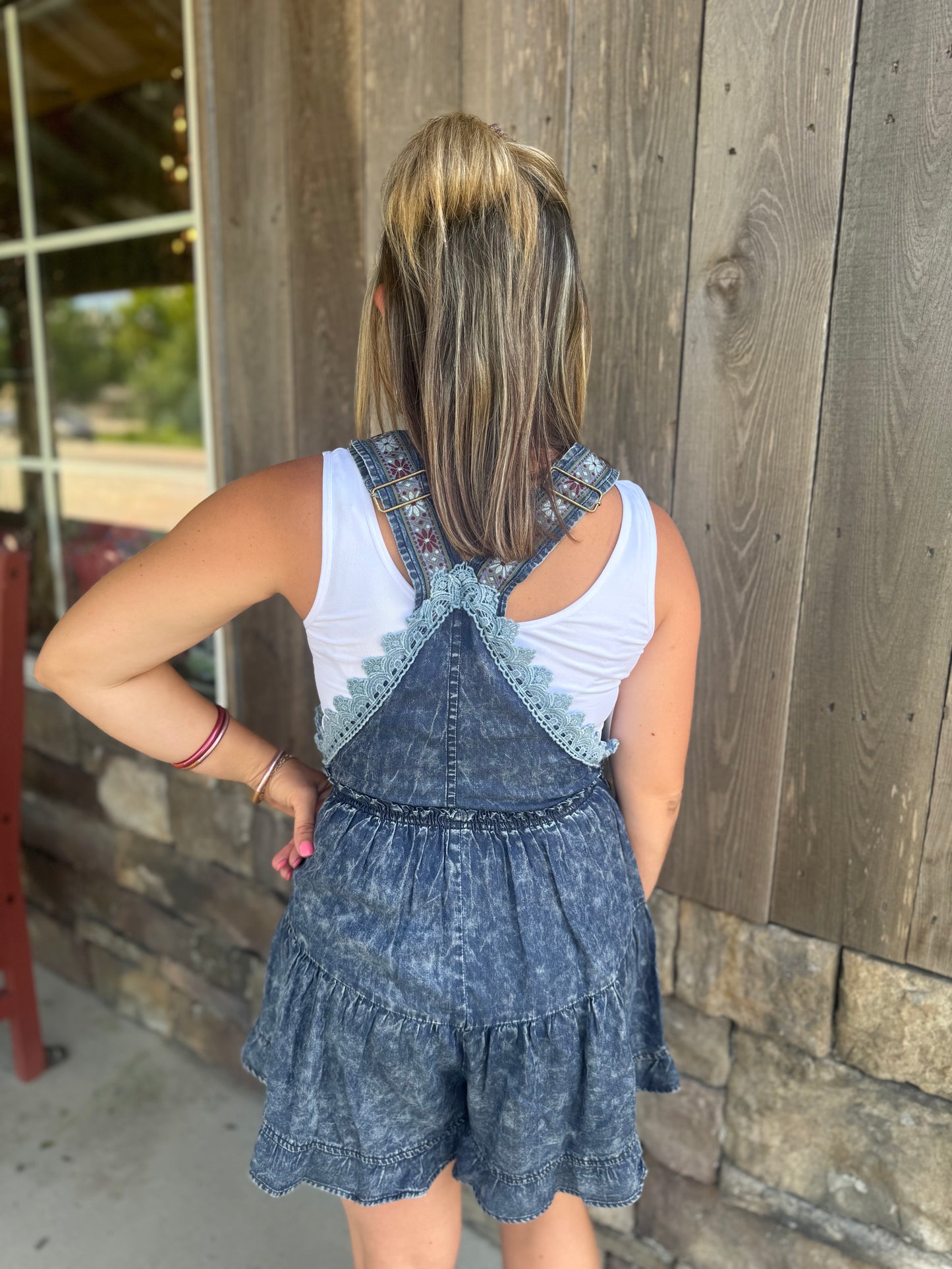 Denim Lace Jumper