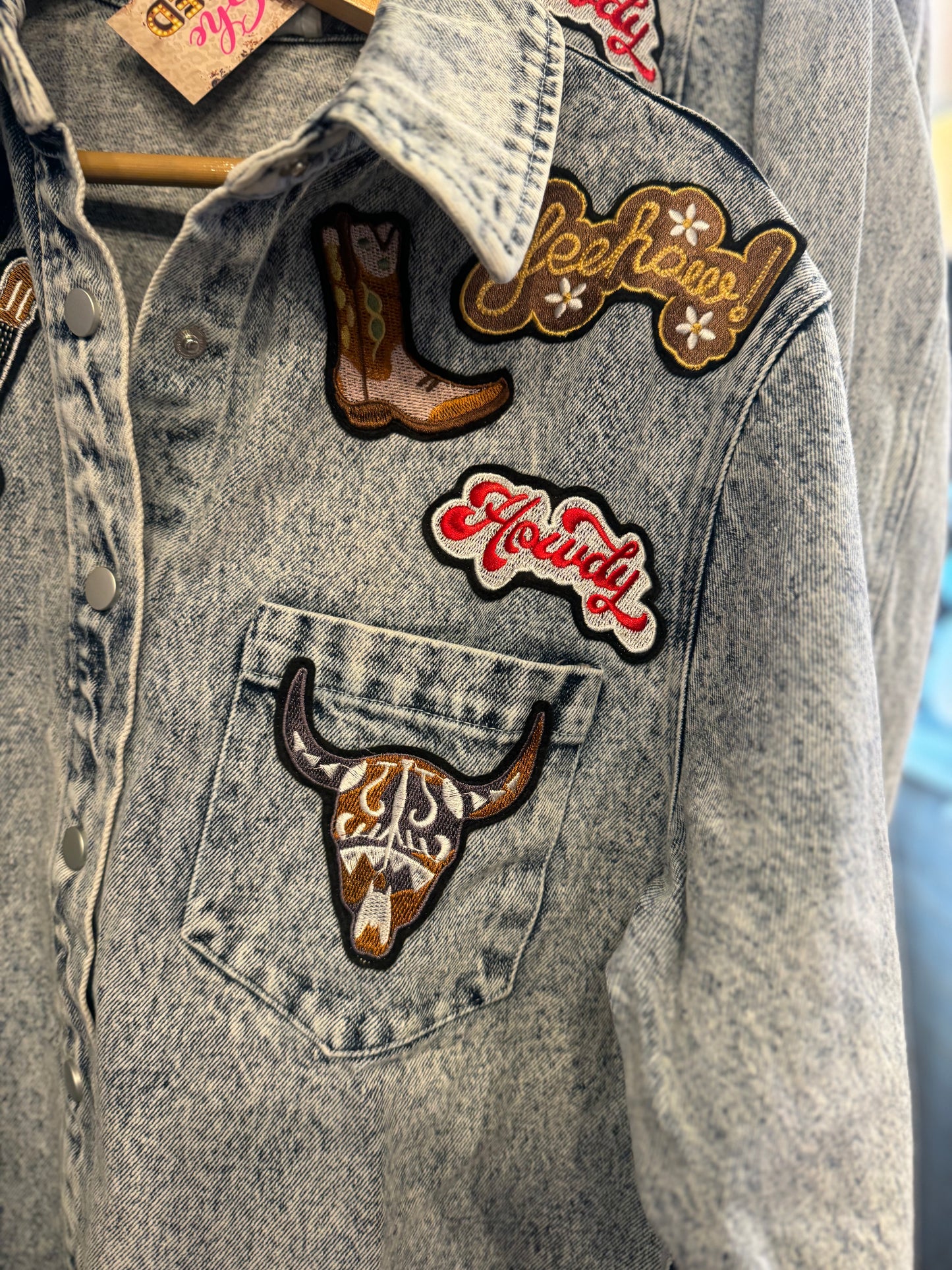 Rodeo Denim Button Jacket
