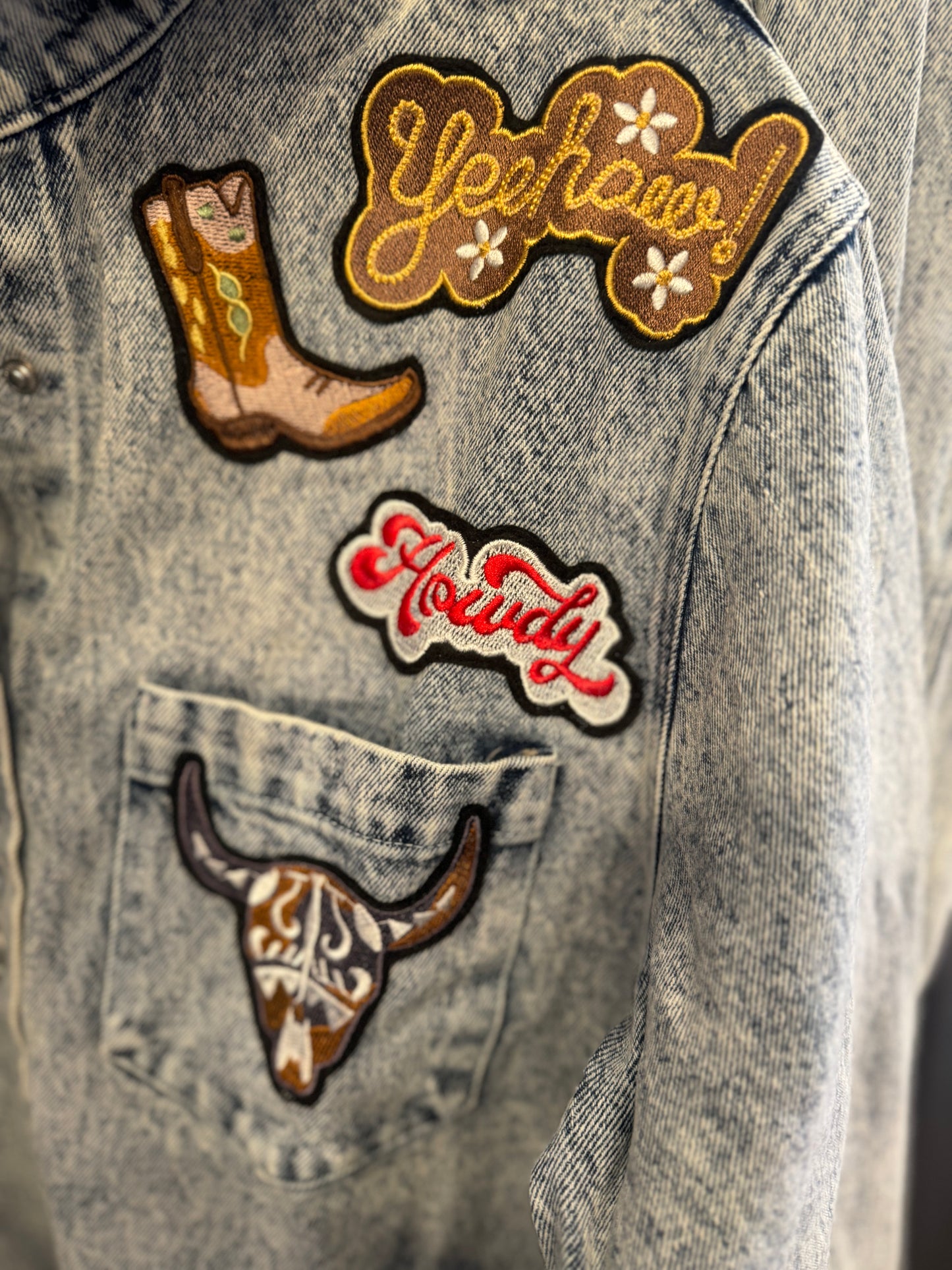 Rodeo Denim Button Jacket