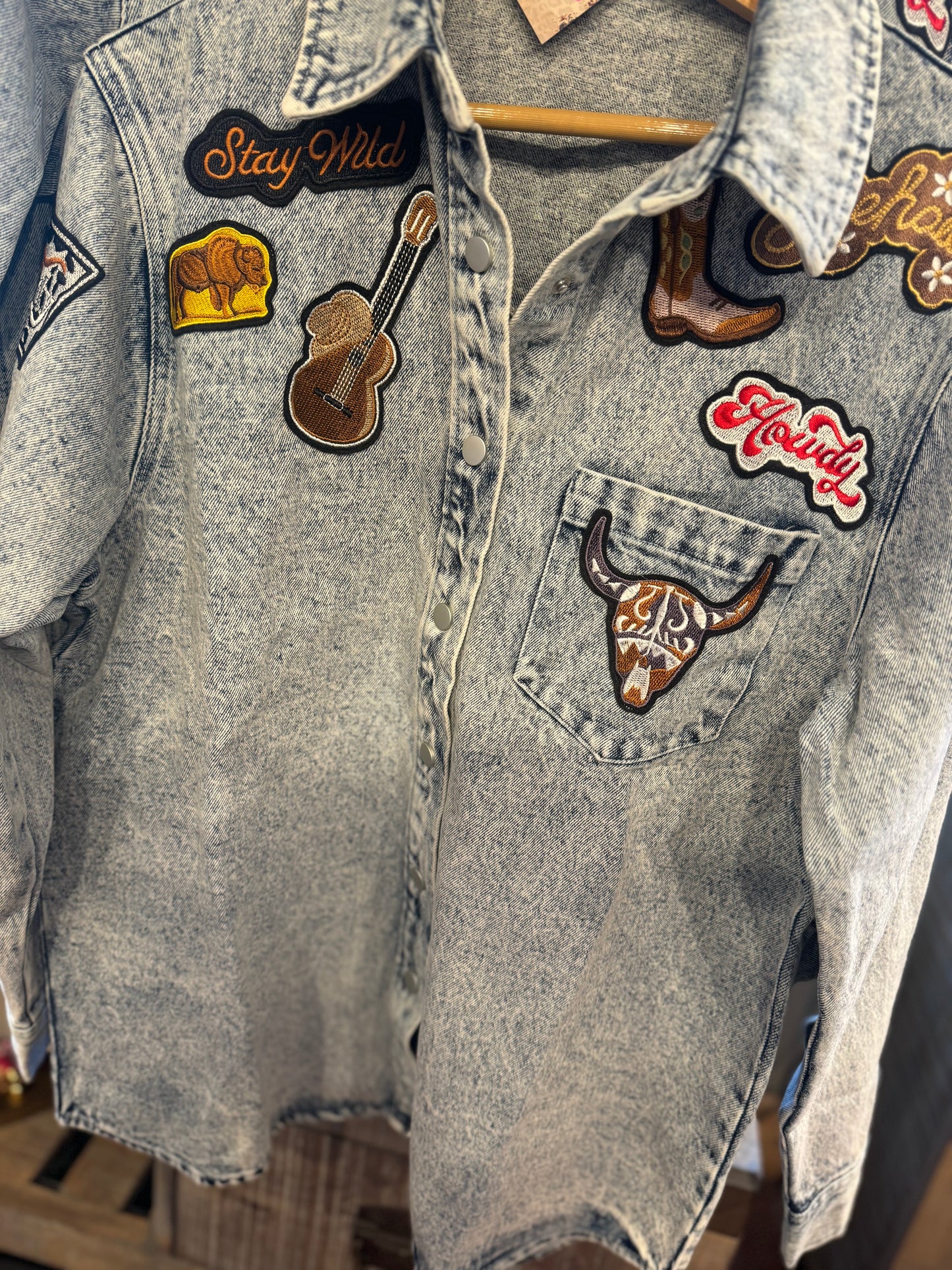 Rodeo Denim Button Jacket