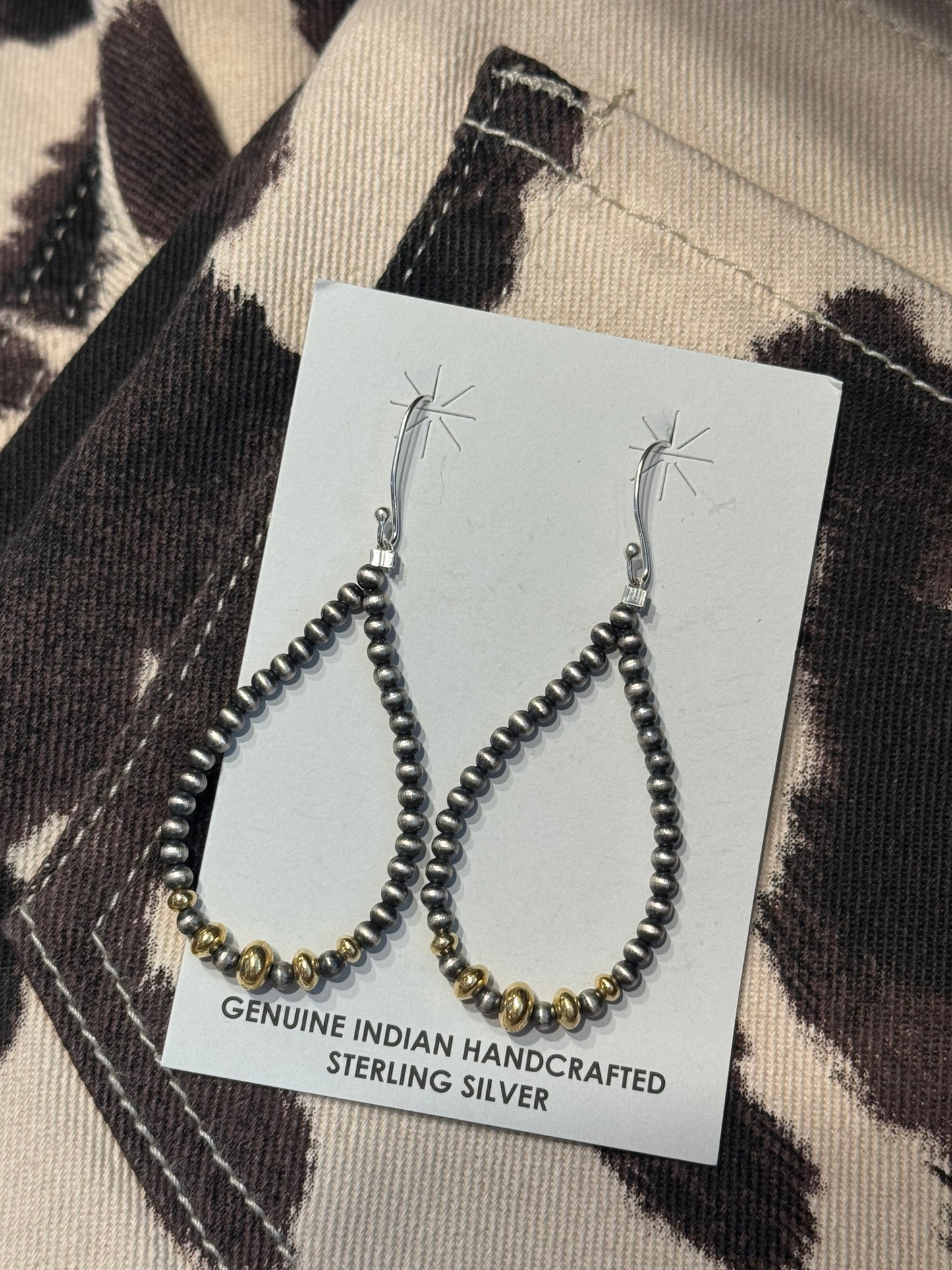 Cowgirl Chrome Earring