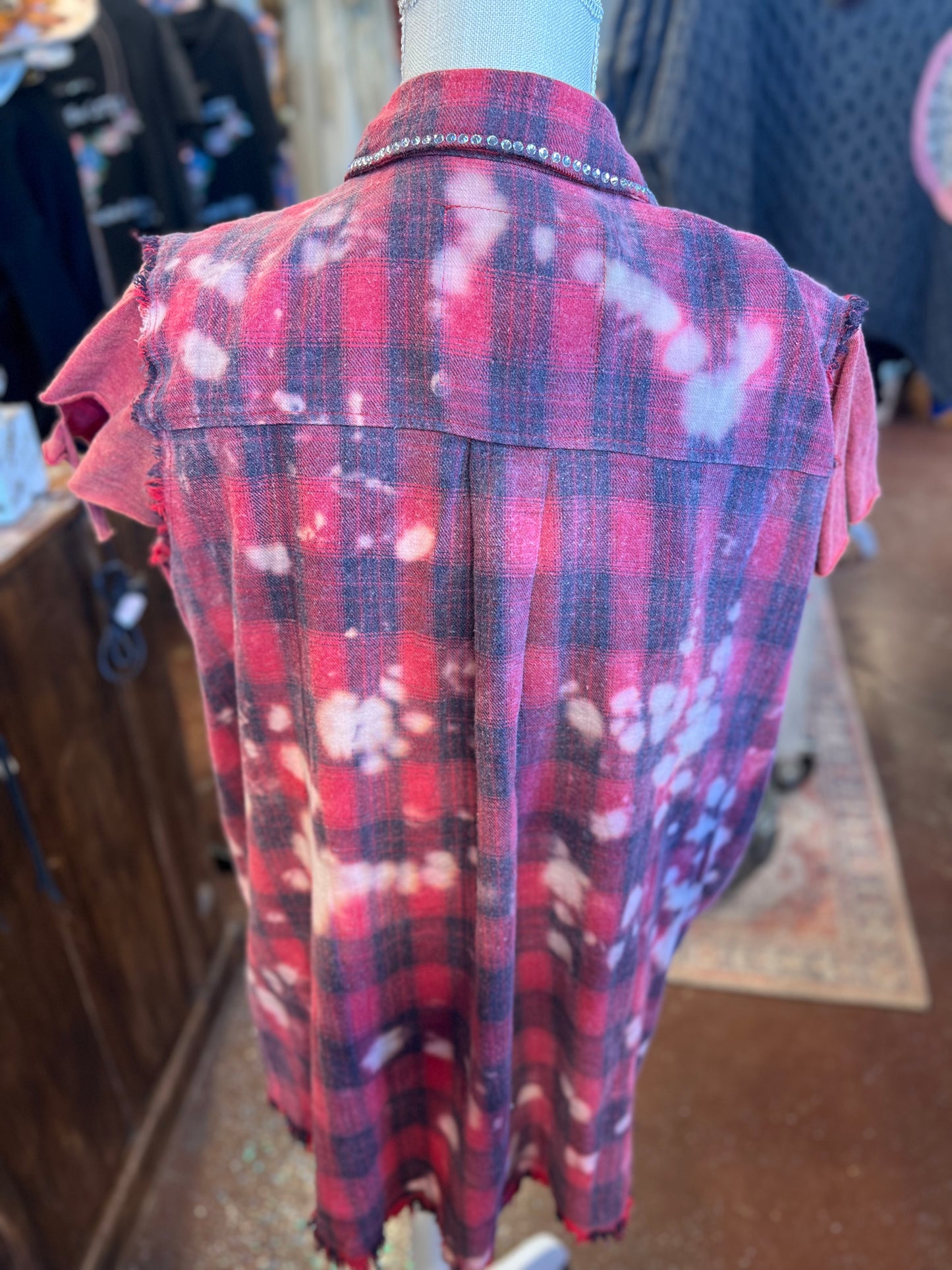 Buffalo Plaid Flannel Vest