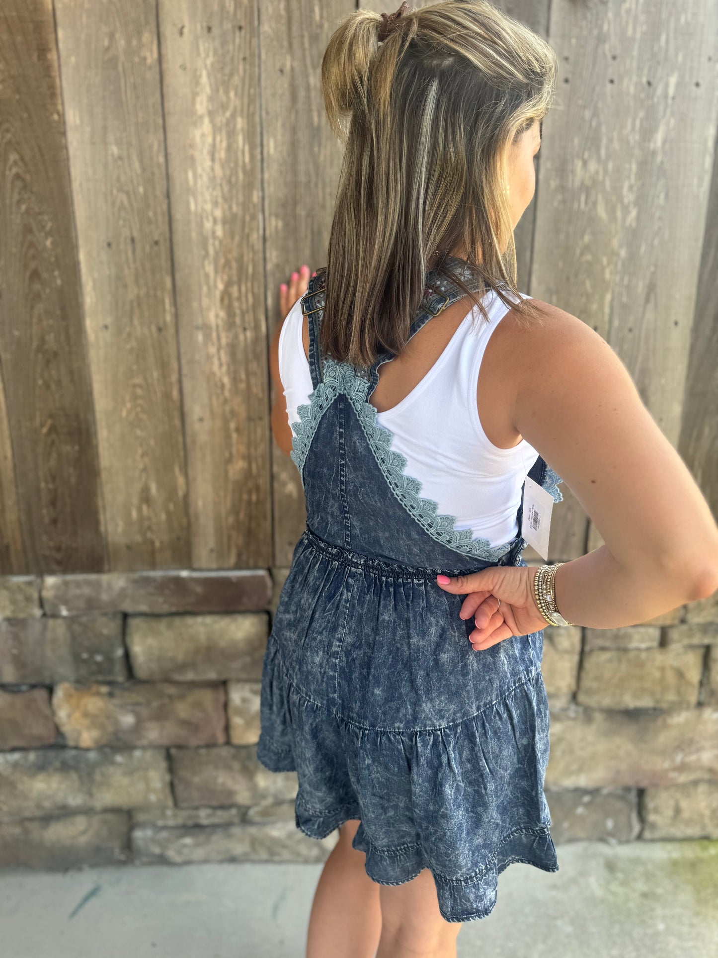 Denim Lace Jumper