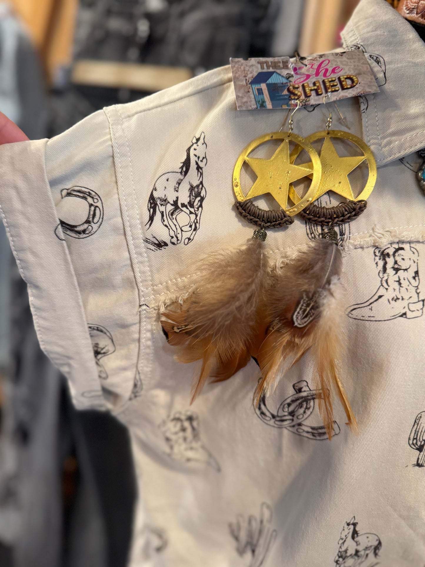 Calling Western Girlies Button Dress