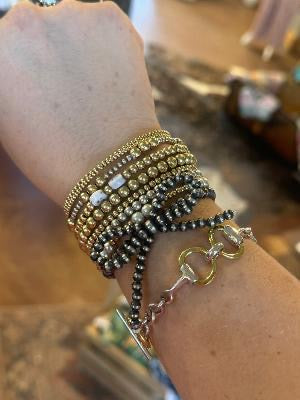 Navajo Pearl Bow Bracelet