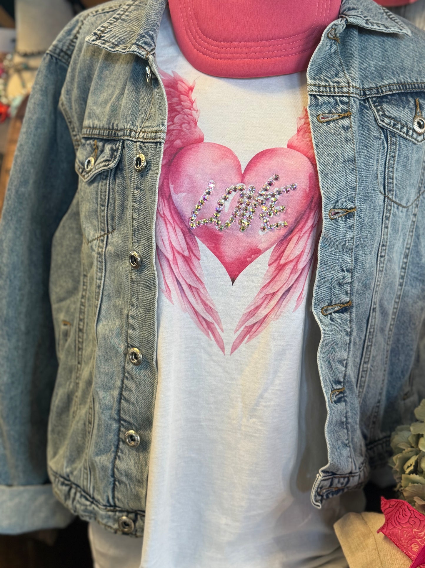 Wild Cheetah Light Denim Jacket