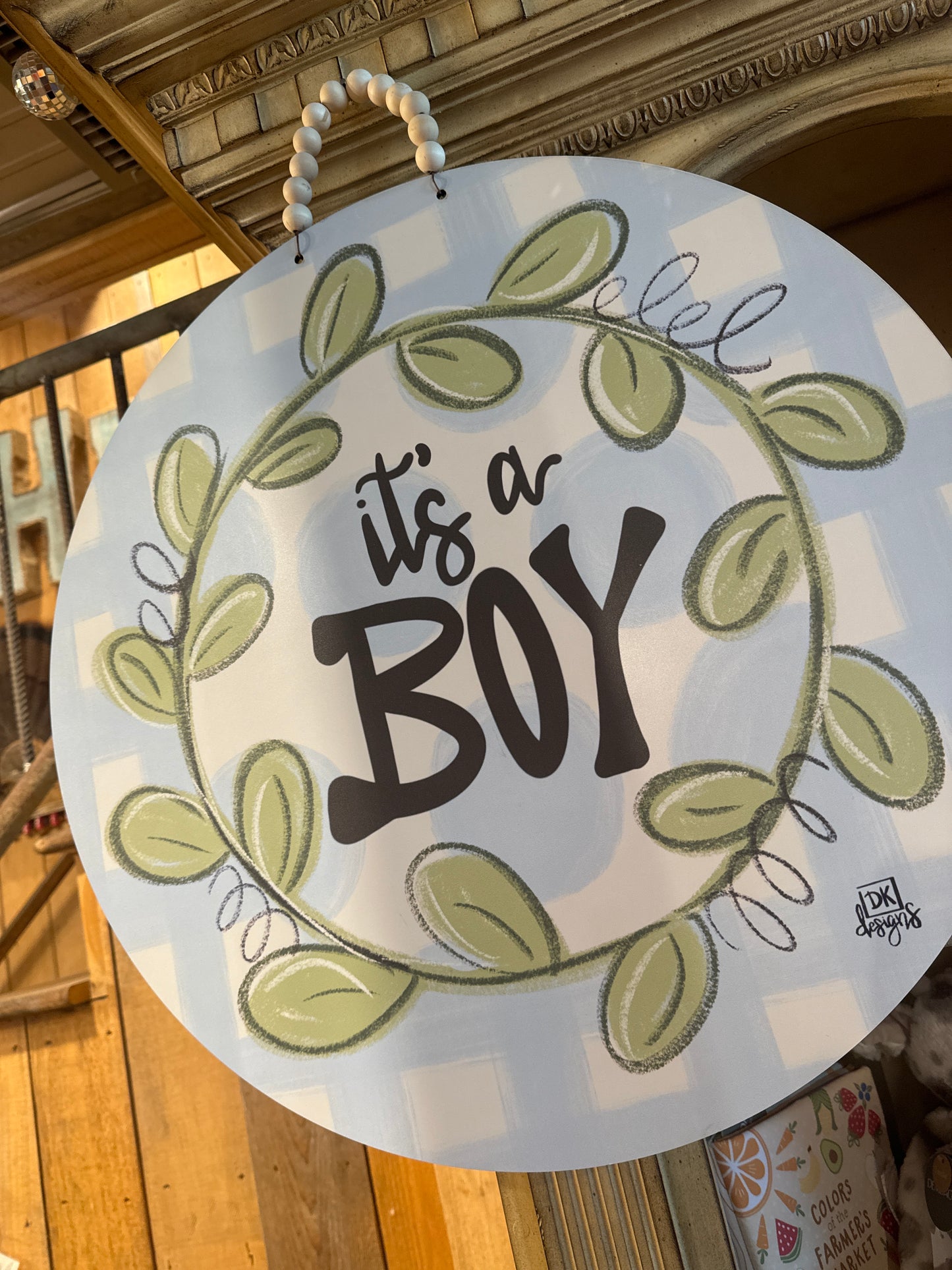 It's A Boy Hanger