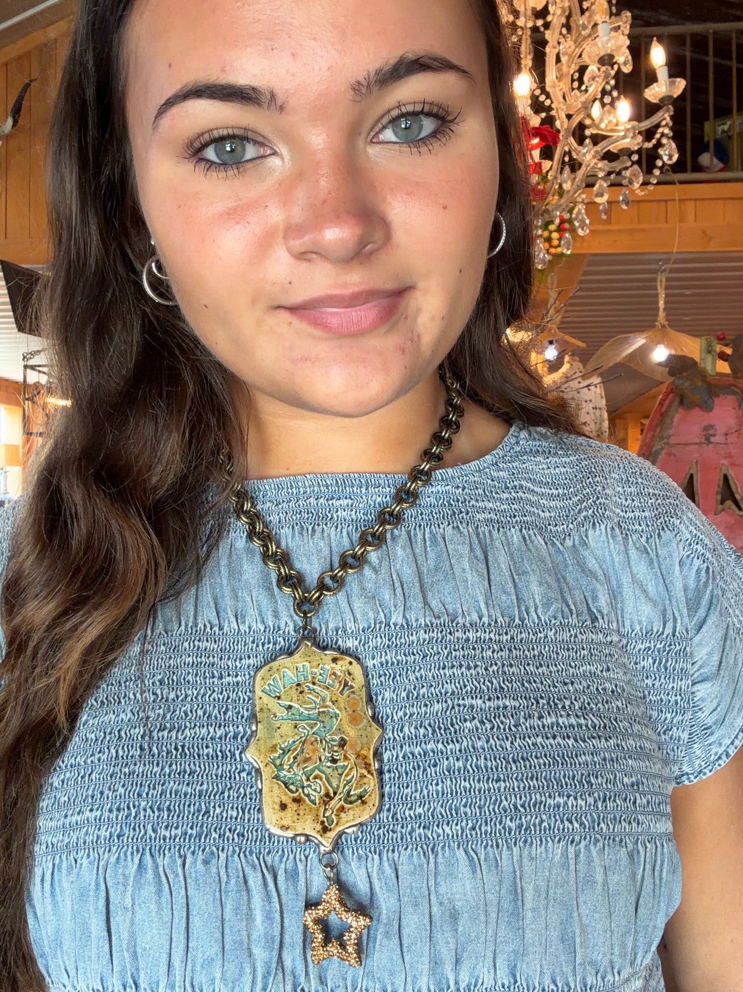 Yee-Haw & Star Necklace