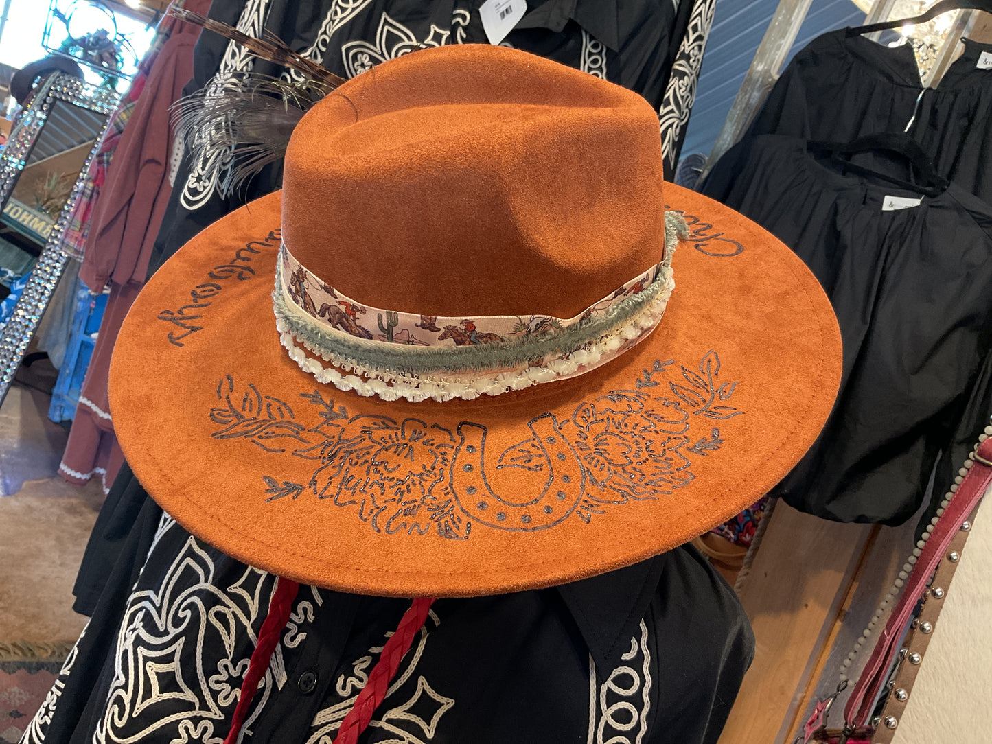 Chase Dreams Not Cowboys Hat