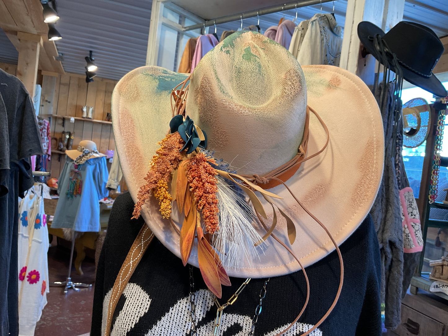 Vintage Turq Babe Hat