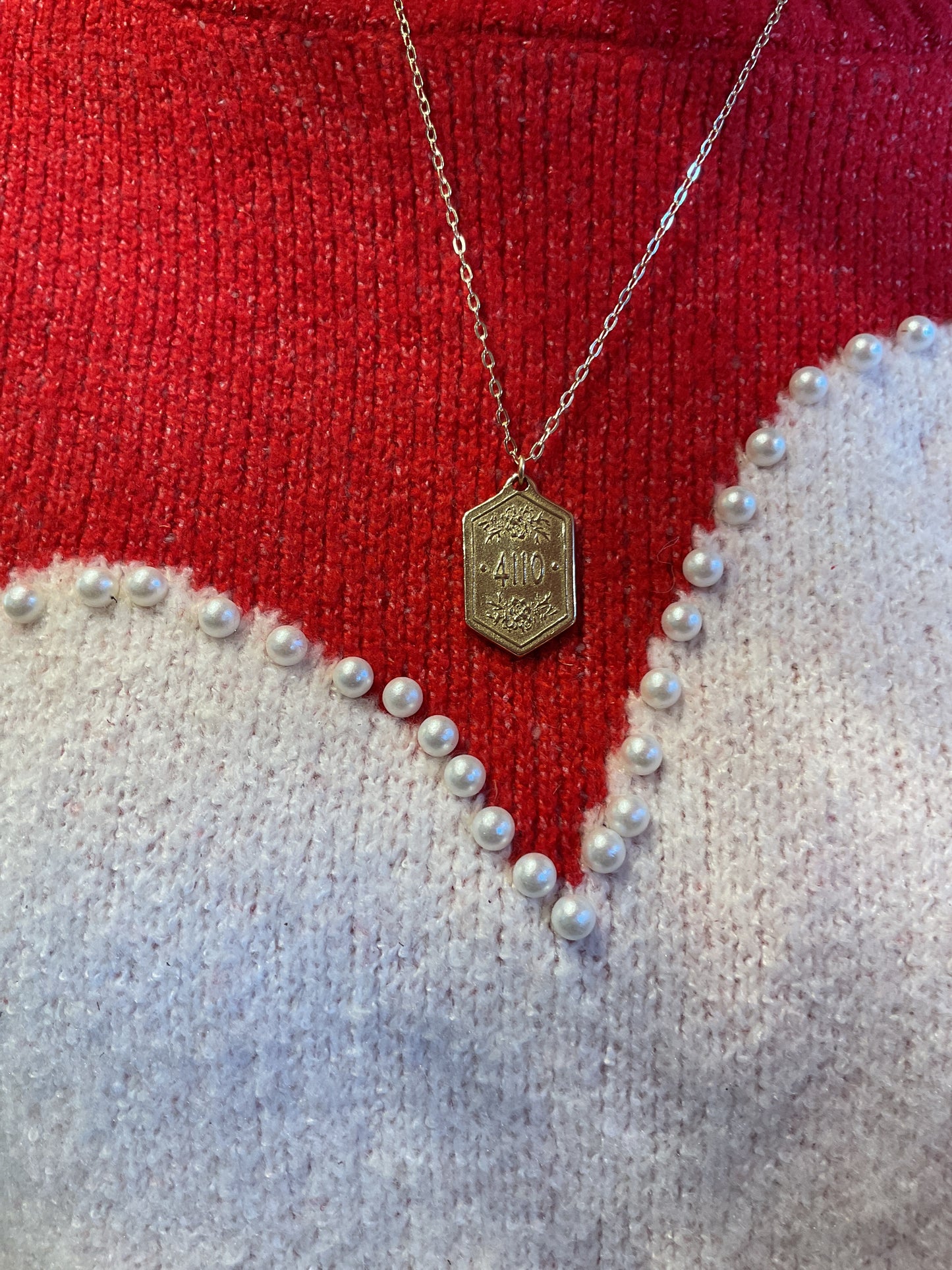 22" Isaiah 41:10 Necklace