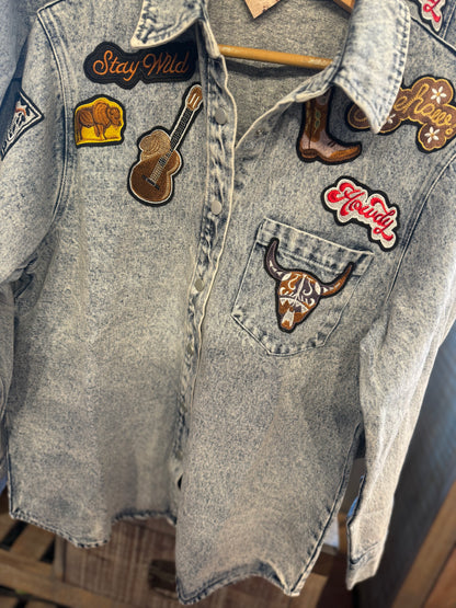 Rodeo Denim Button Jacket