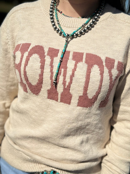 Howdy Sweater