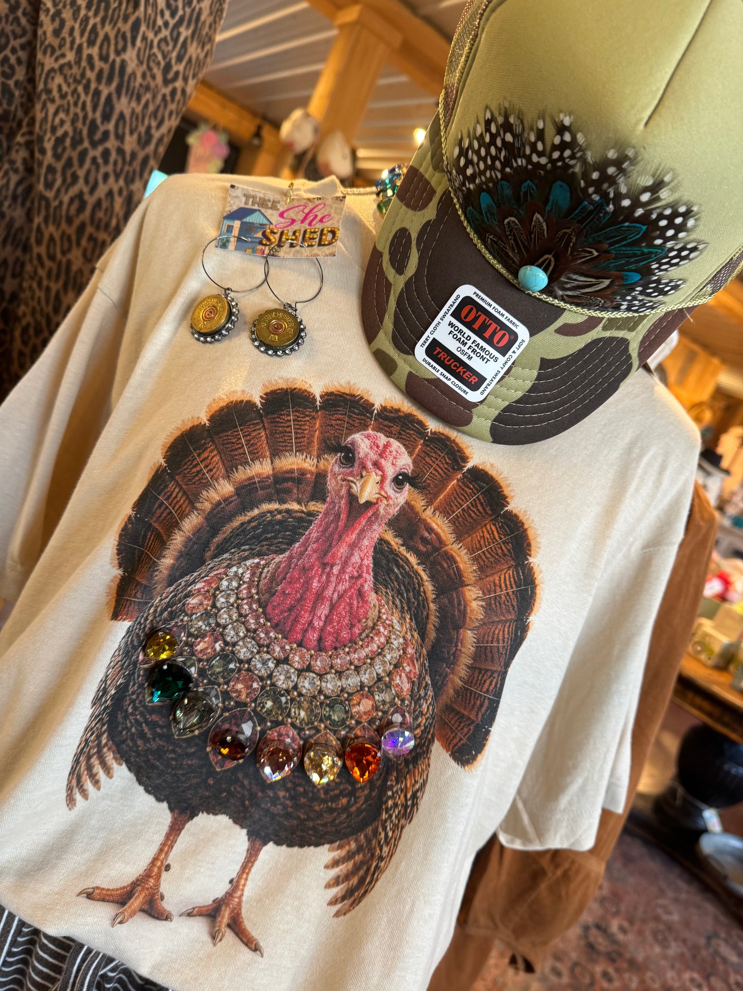 Turkey w/ Bling Tee