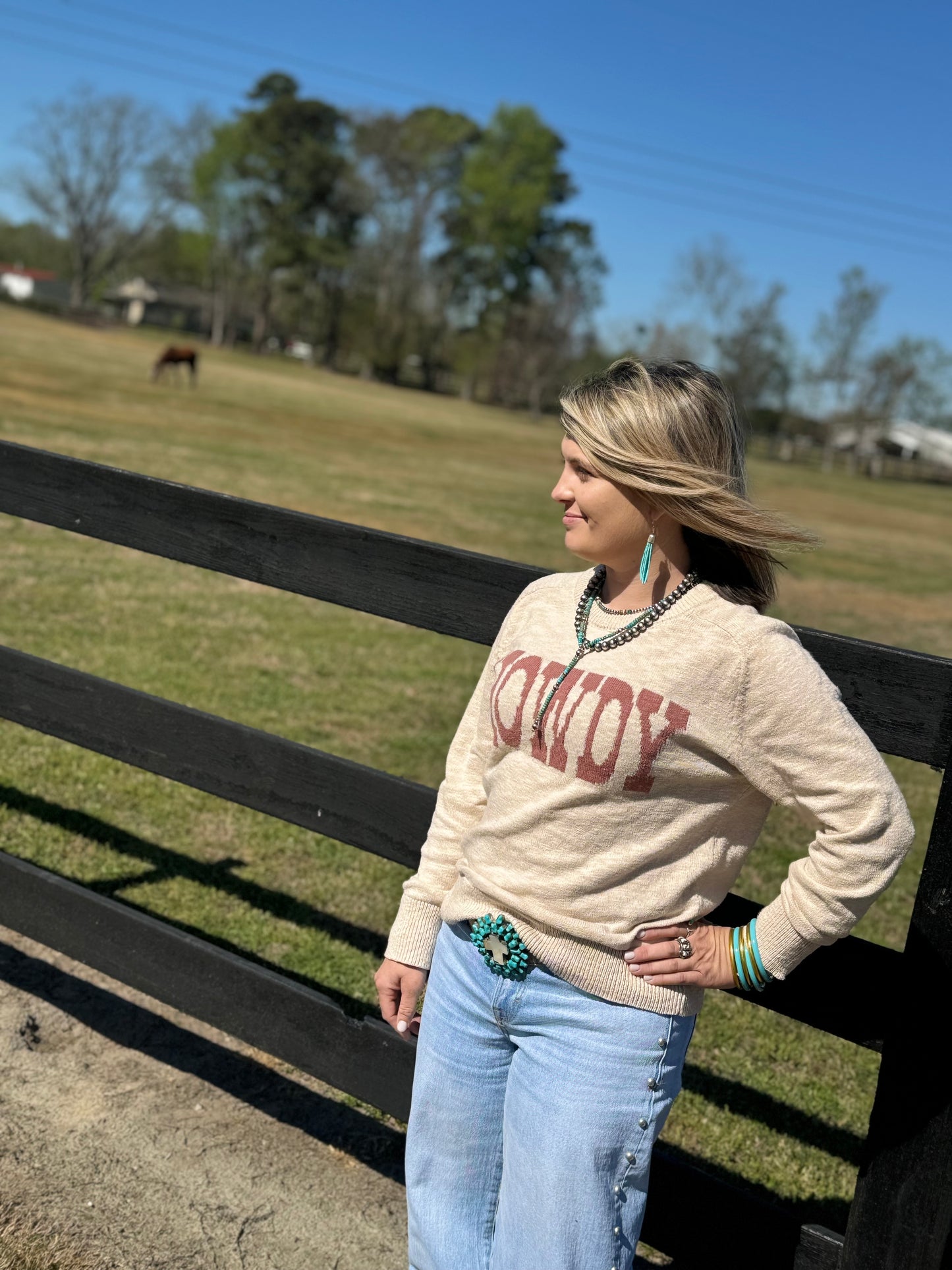 Howdy Sweater