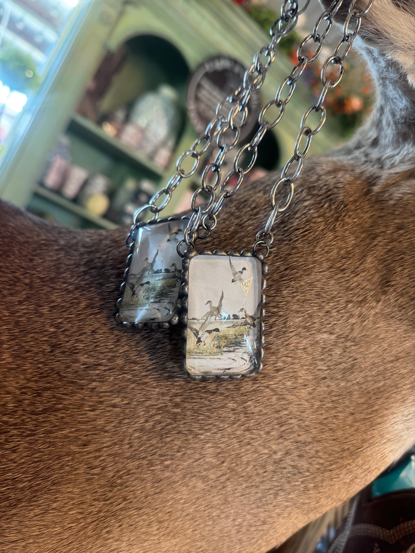 Duck w/Bubble Necklace