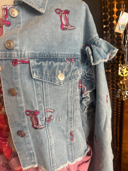 Boots & Bows Denim Jacket