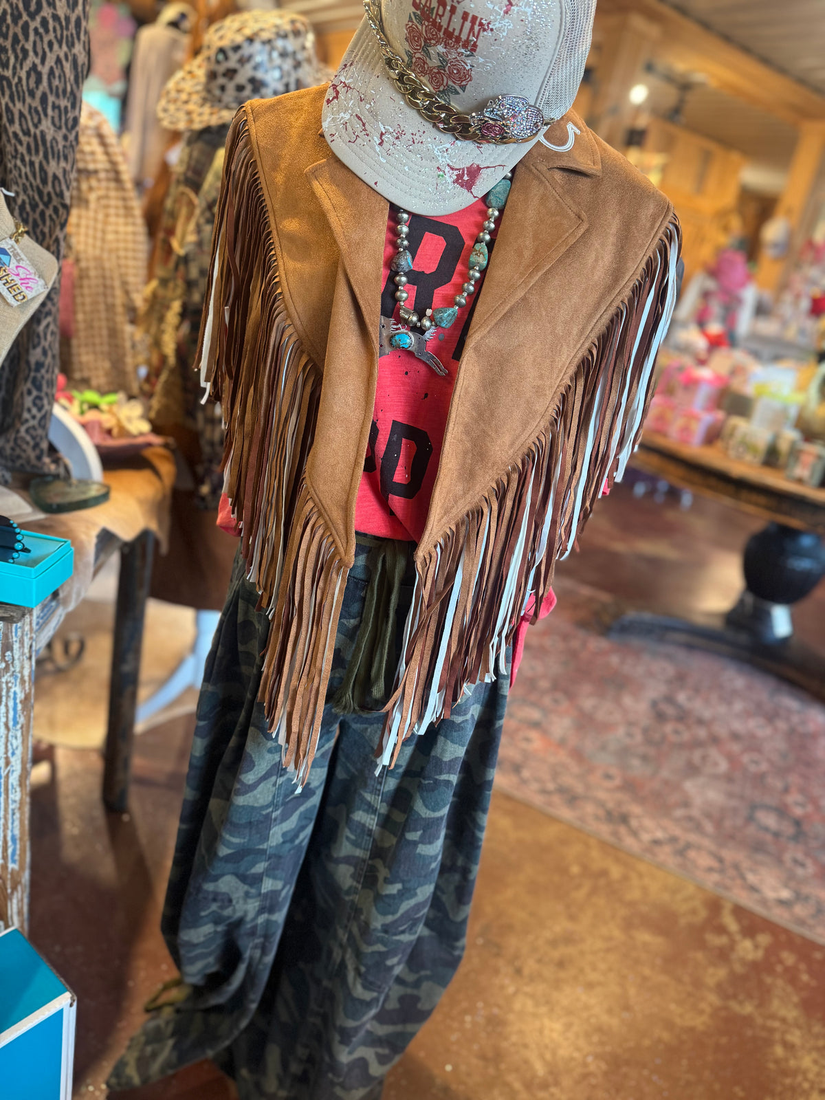 Camel Horseshoe Shrug