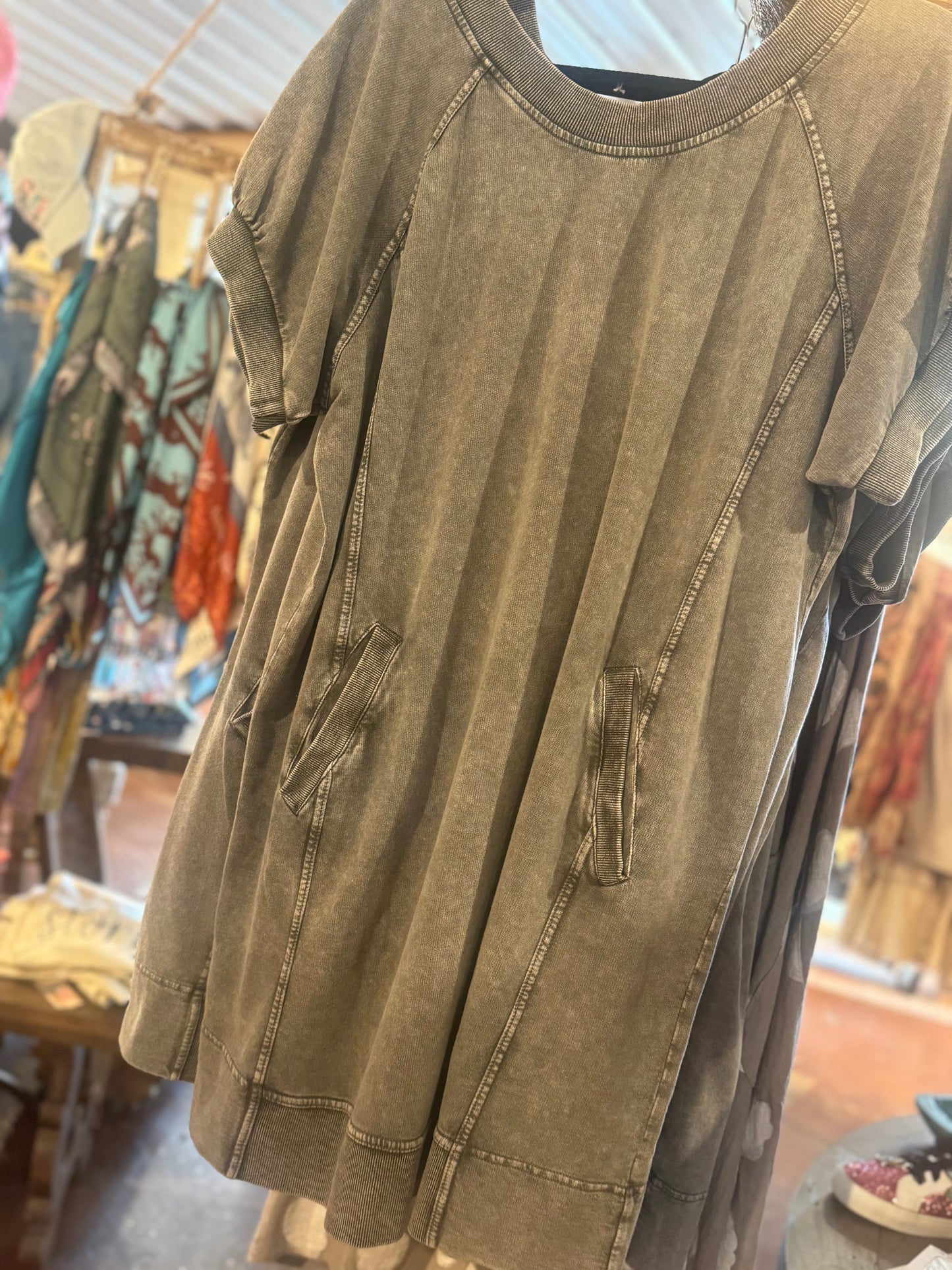 SS Mineral Wash Dress