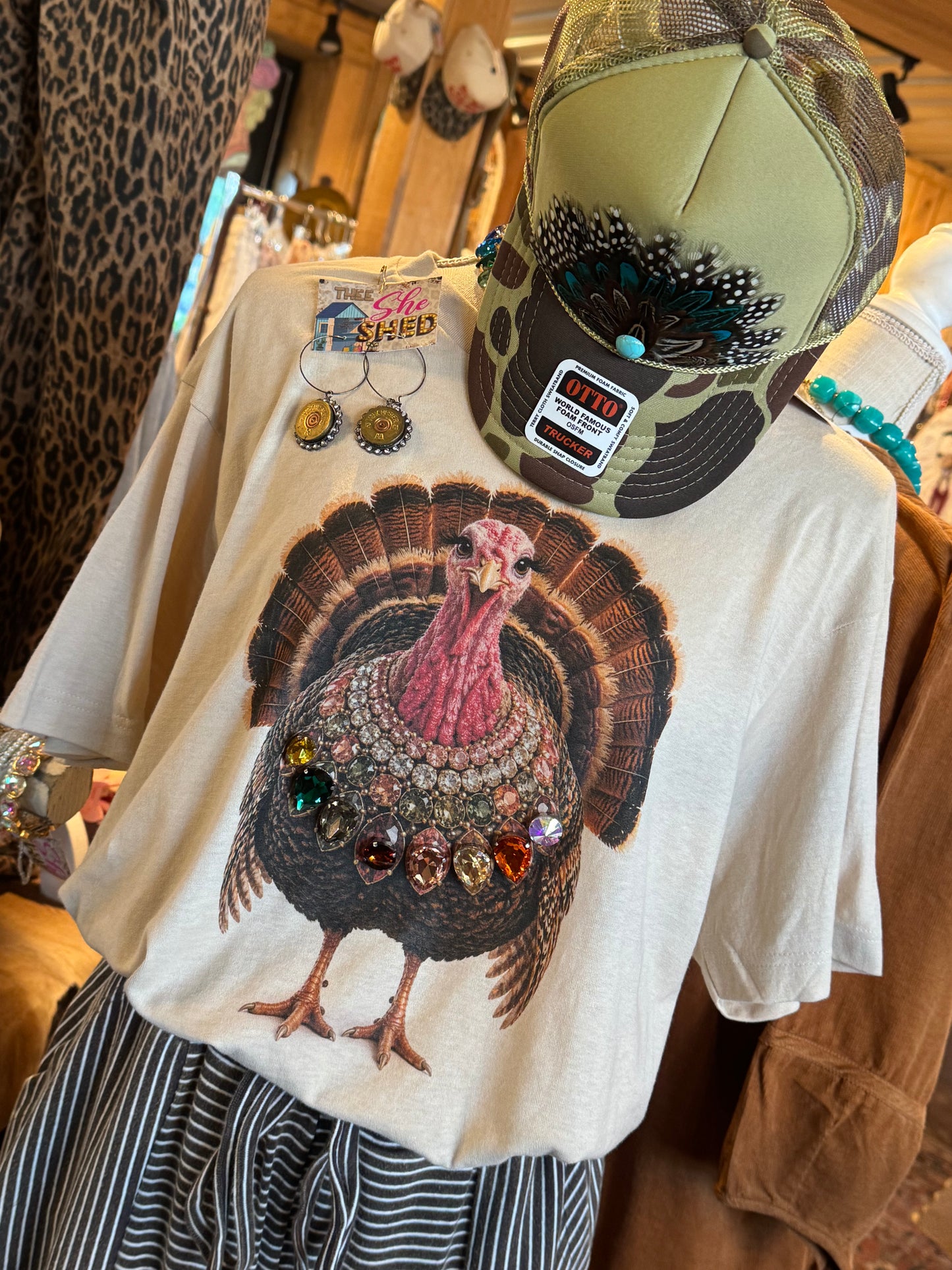 Turkey w/ Bling Tee