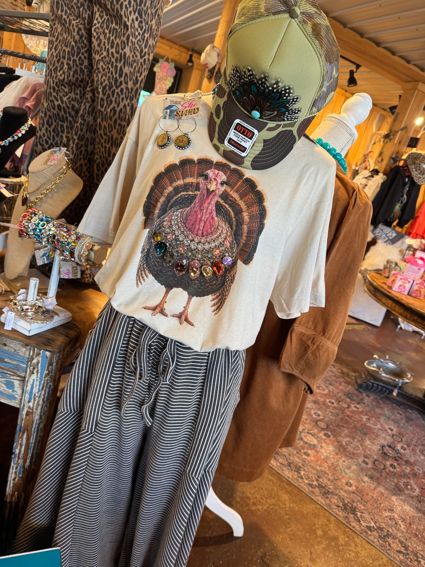 Turkey w/ Bling Tee