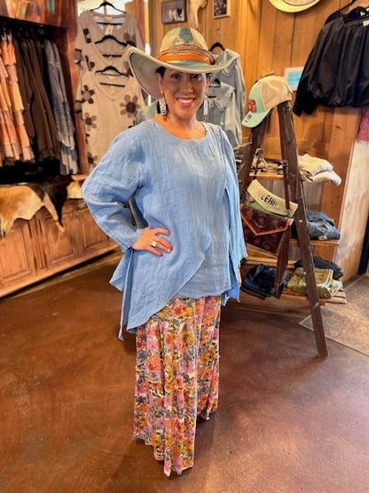 Multi-Floral Pants