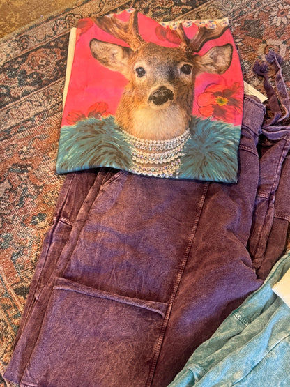 Cute Deer Bling Tee
