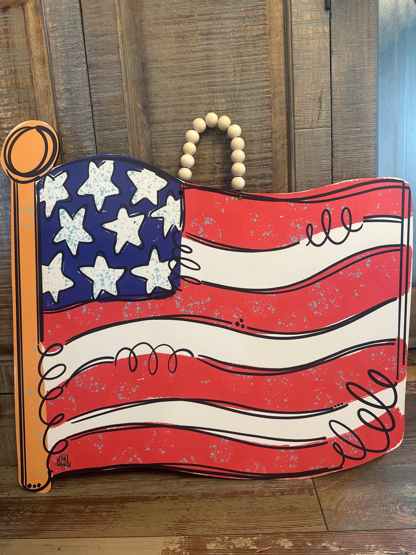 American Flag Hanger