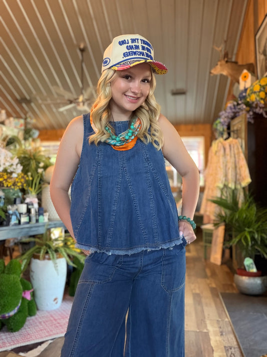 Denim Haze Pants