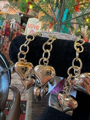 Chunky Heart Bracelet