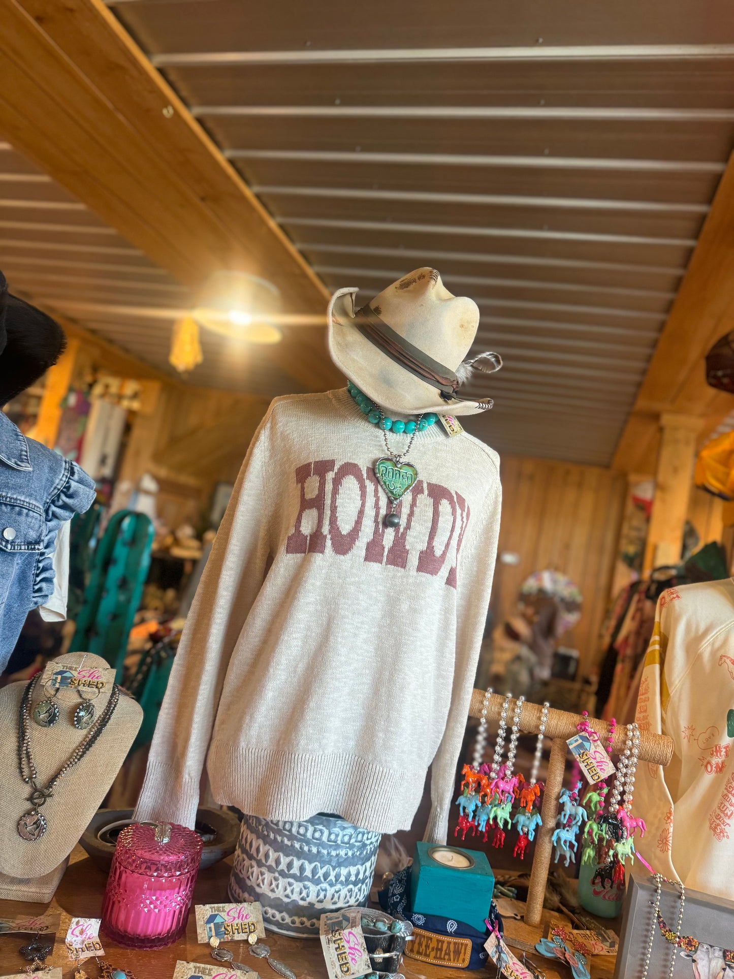 Howdy Sweater
