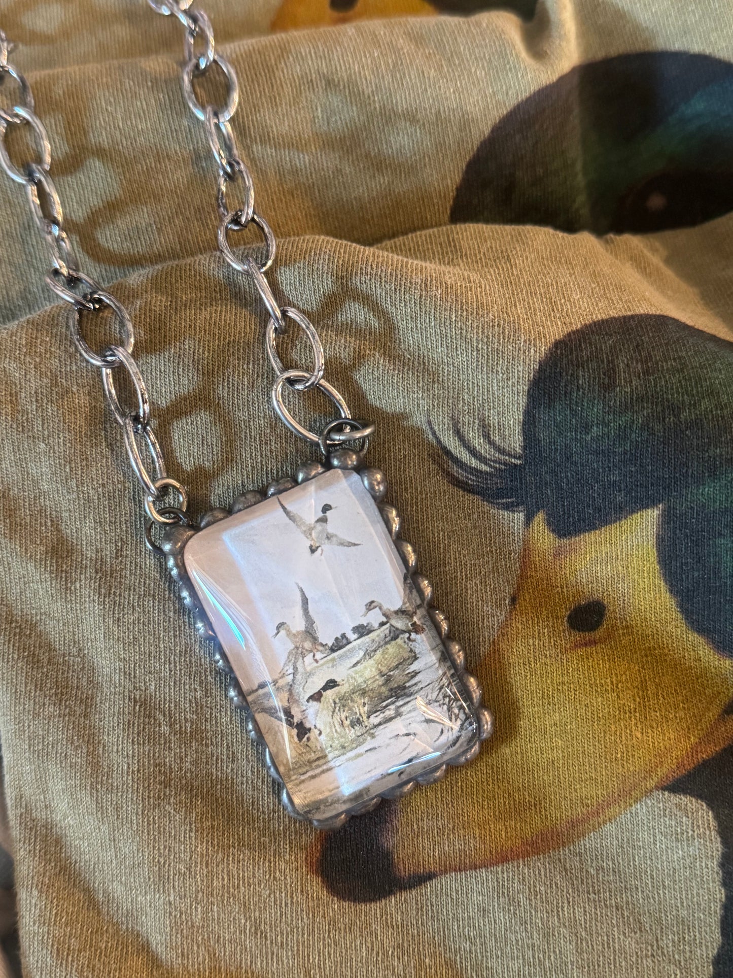 Duck w/Bubble Necklace