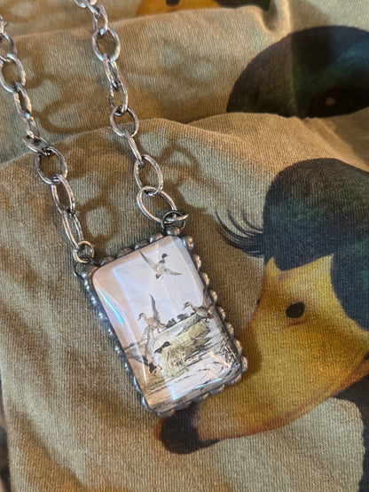 Duck w/Bubble Necklace