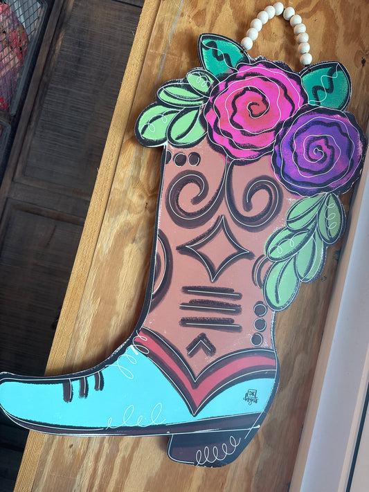 Floral Boot Hanger