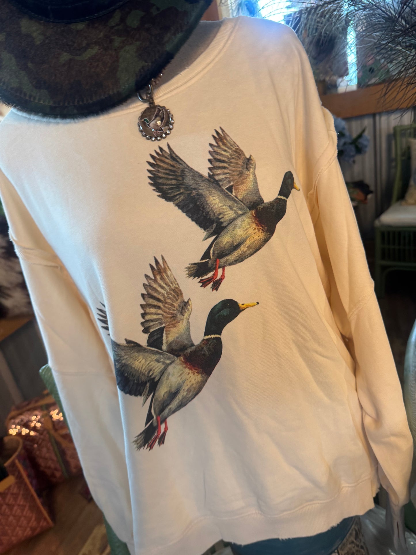 Flying Duck Sweatshirt
