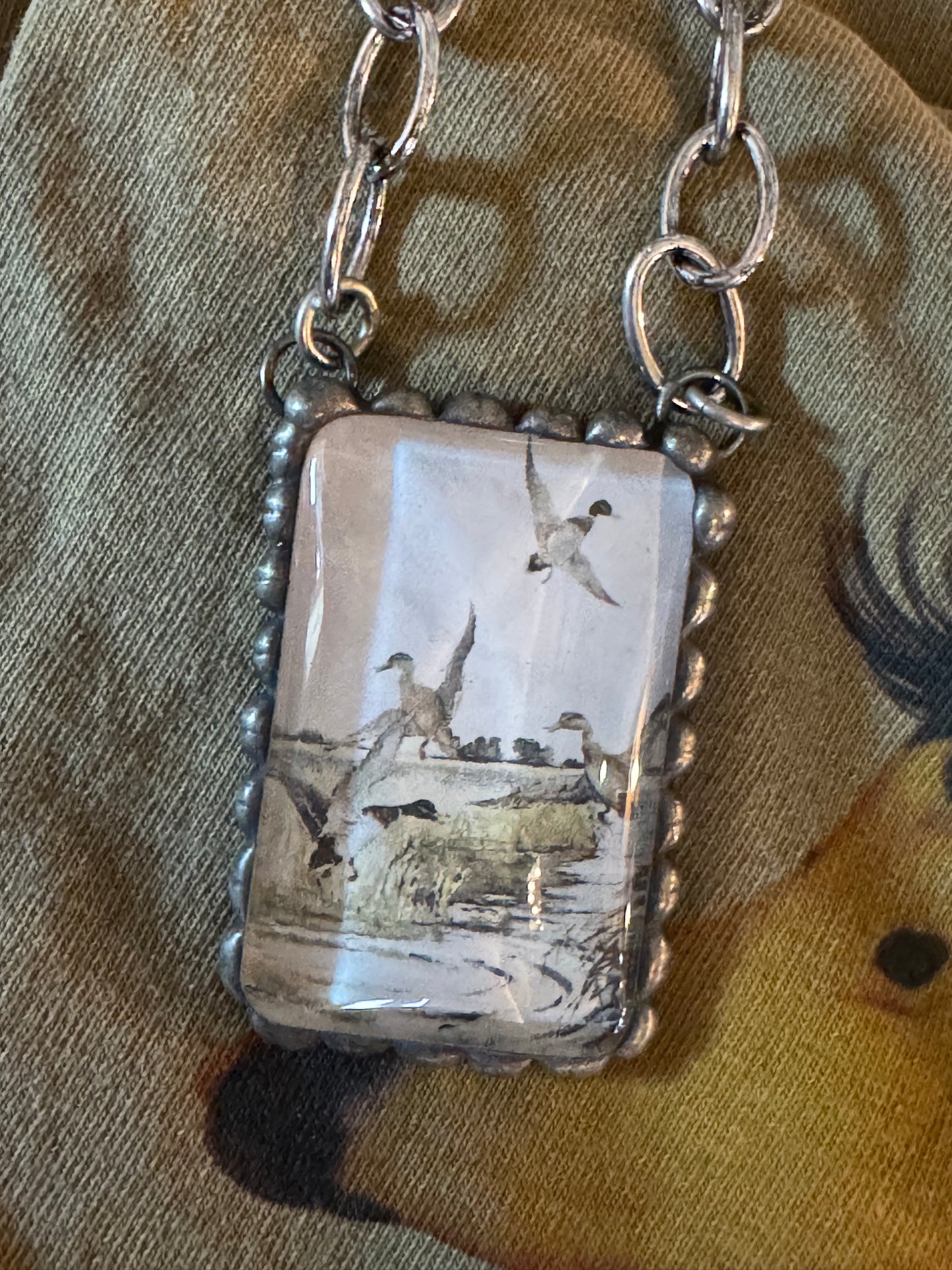Duck w/Bubble Necklace