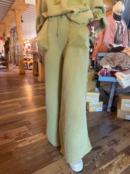 Green Tea Pants
