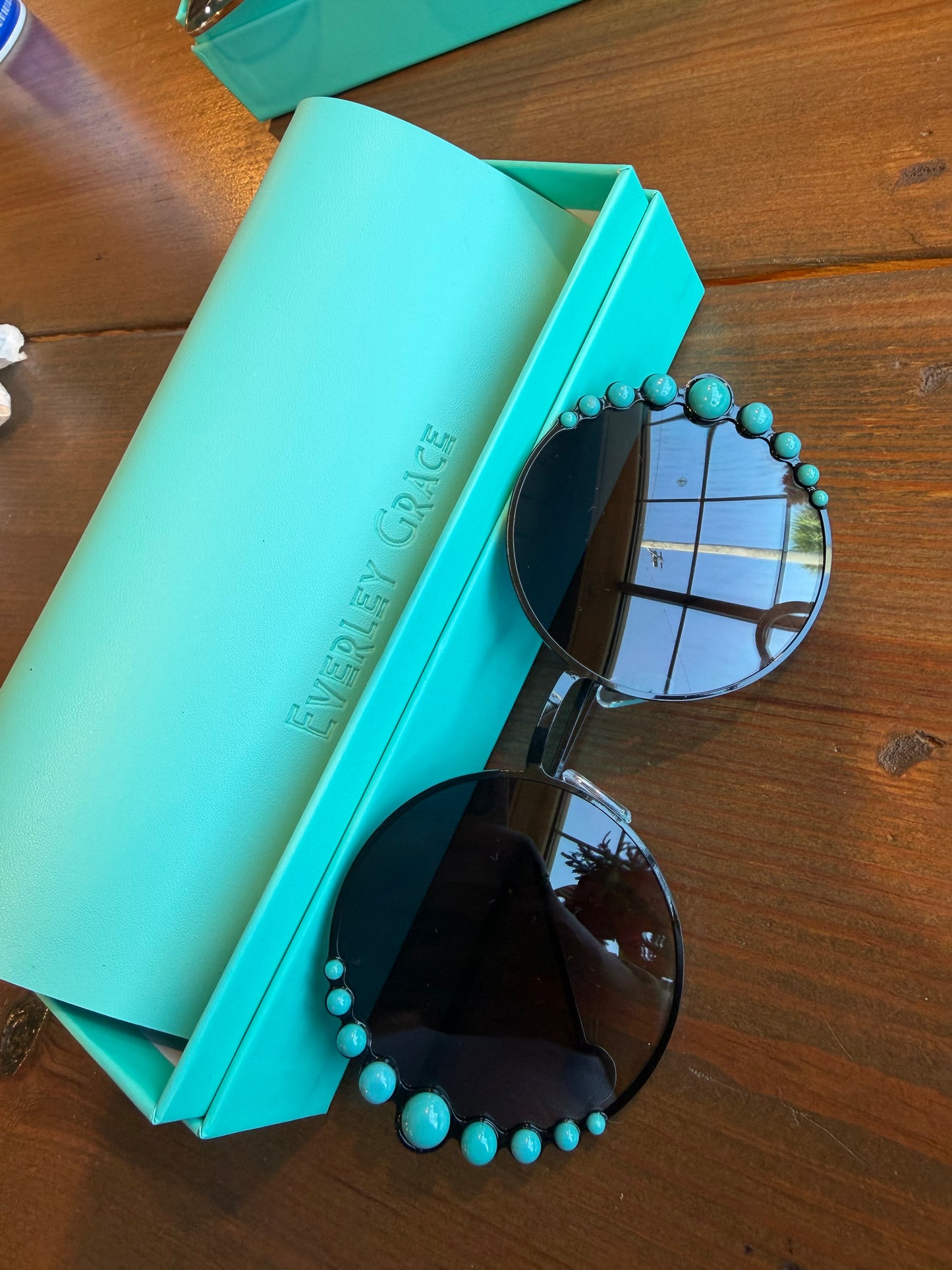 Fancy Turq Sunglasses