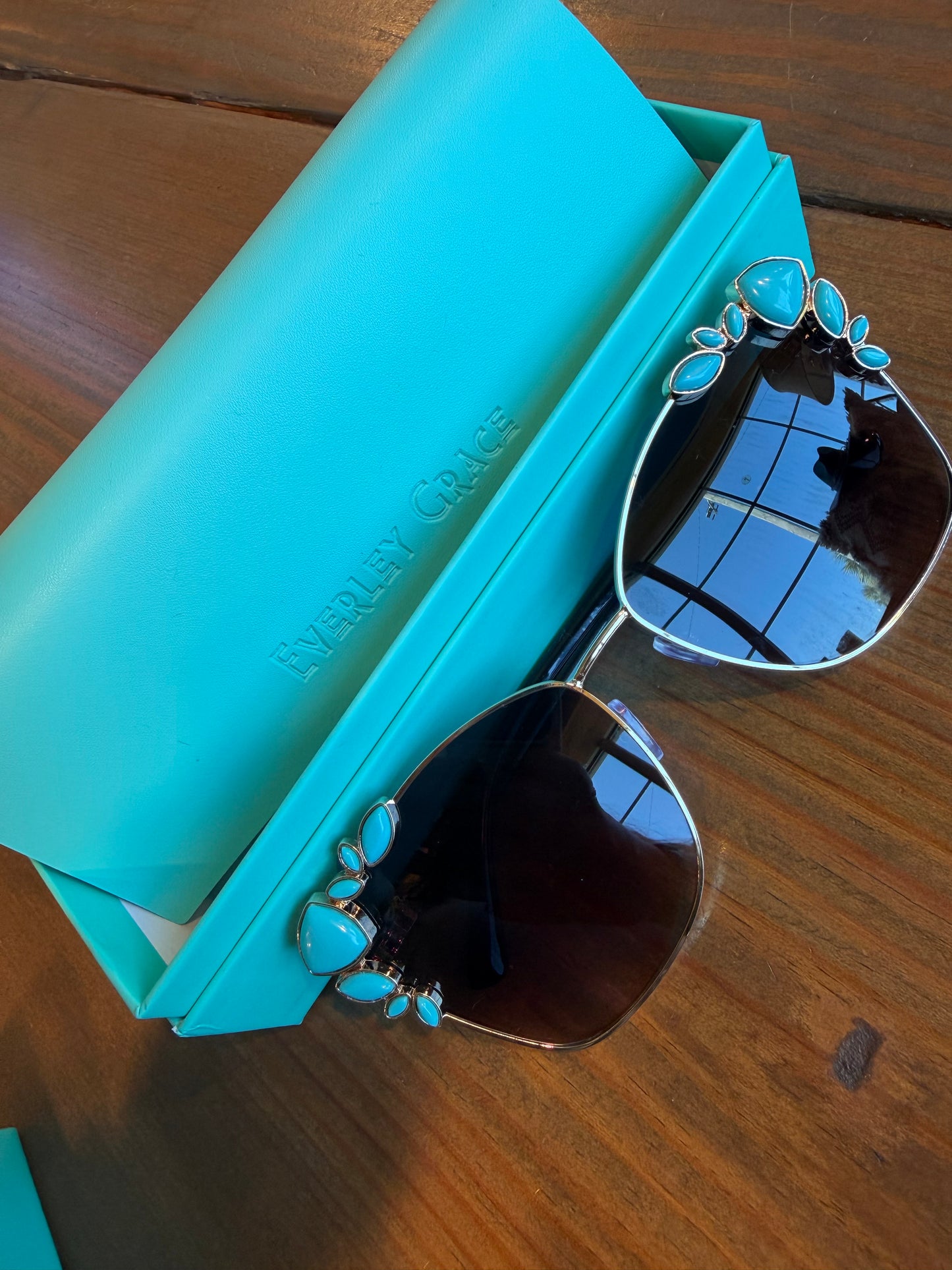 Fancy Turq Sunglasses