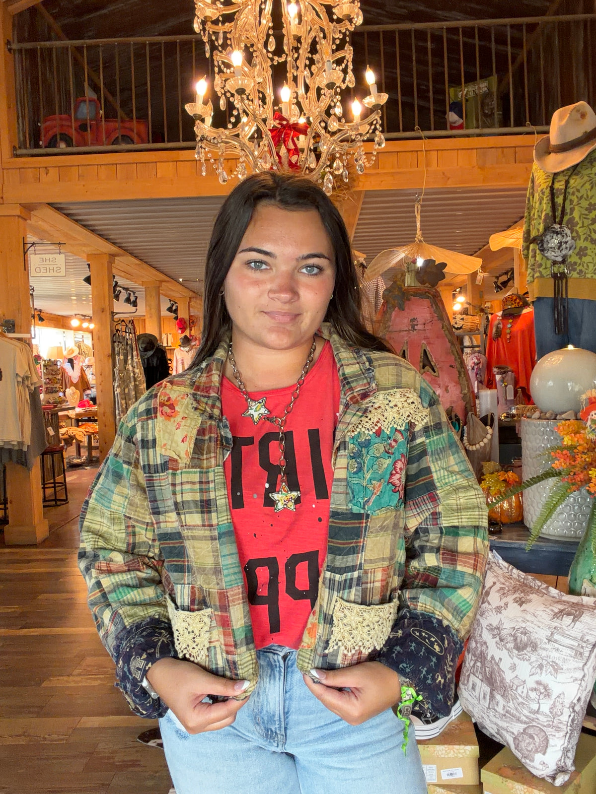 Pretty in Plaid Jacket