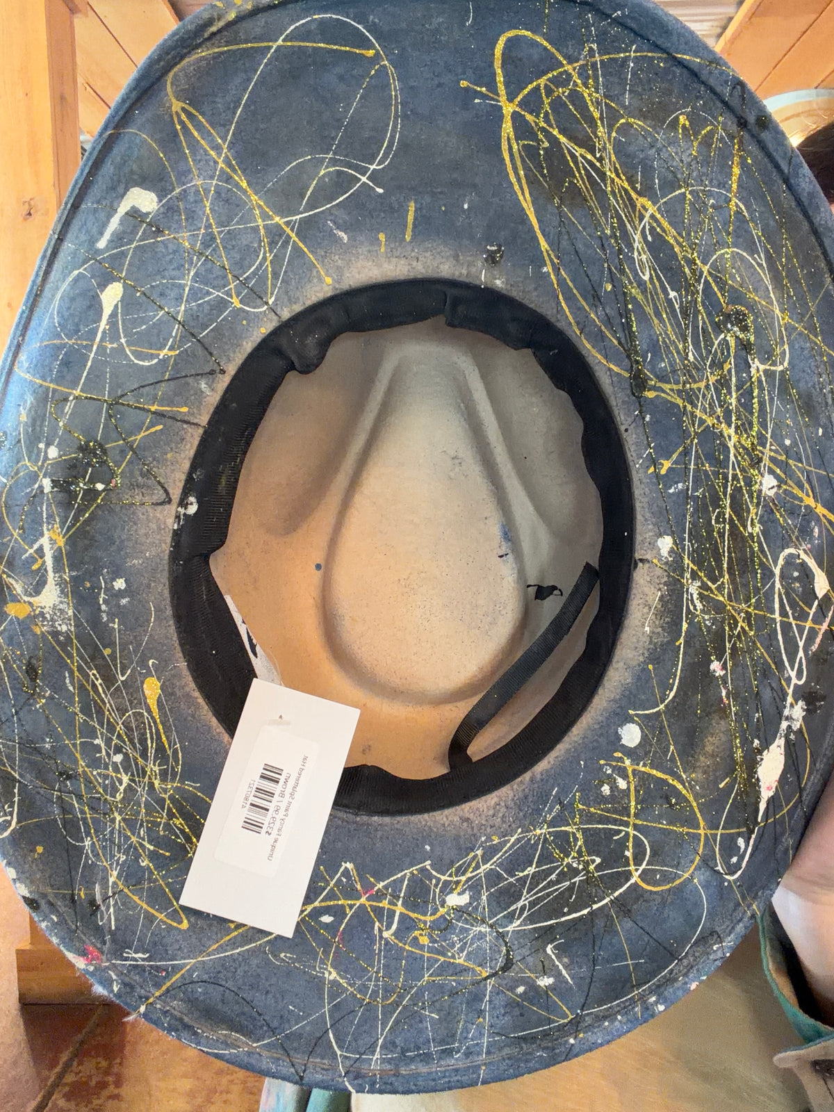 Unique Fancy Paint Splattered Hat