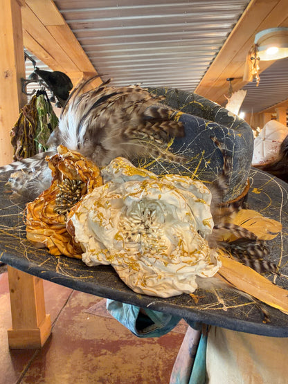 Unique Fancy Paint Splattered Hat