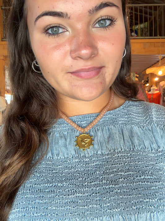 Duck Concho Necklace