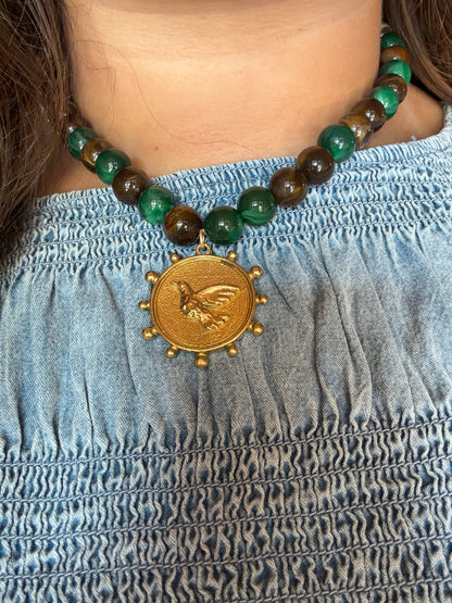 Duck Concho Necklace