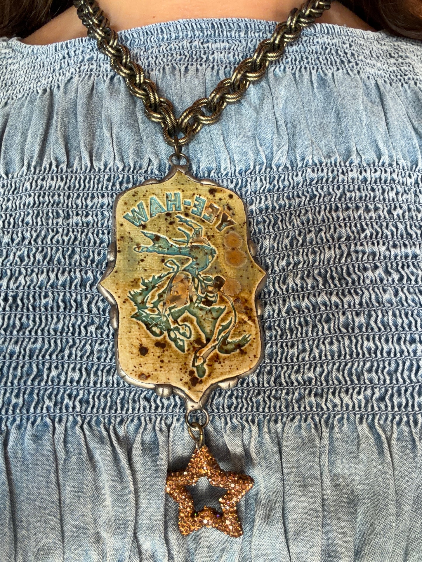 Yee-Haw & Star Necklace