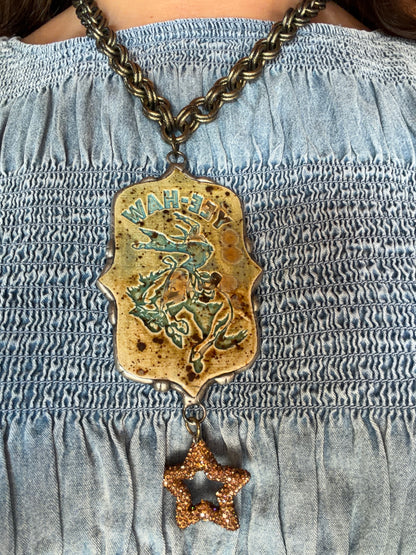 Yee-Haw & Star Necklace