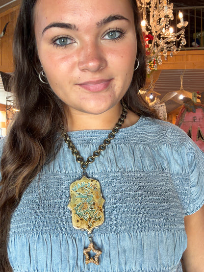 Yee-Haw & Star Necklace