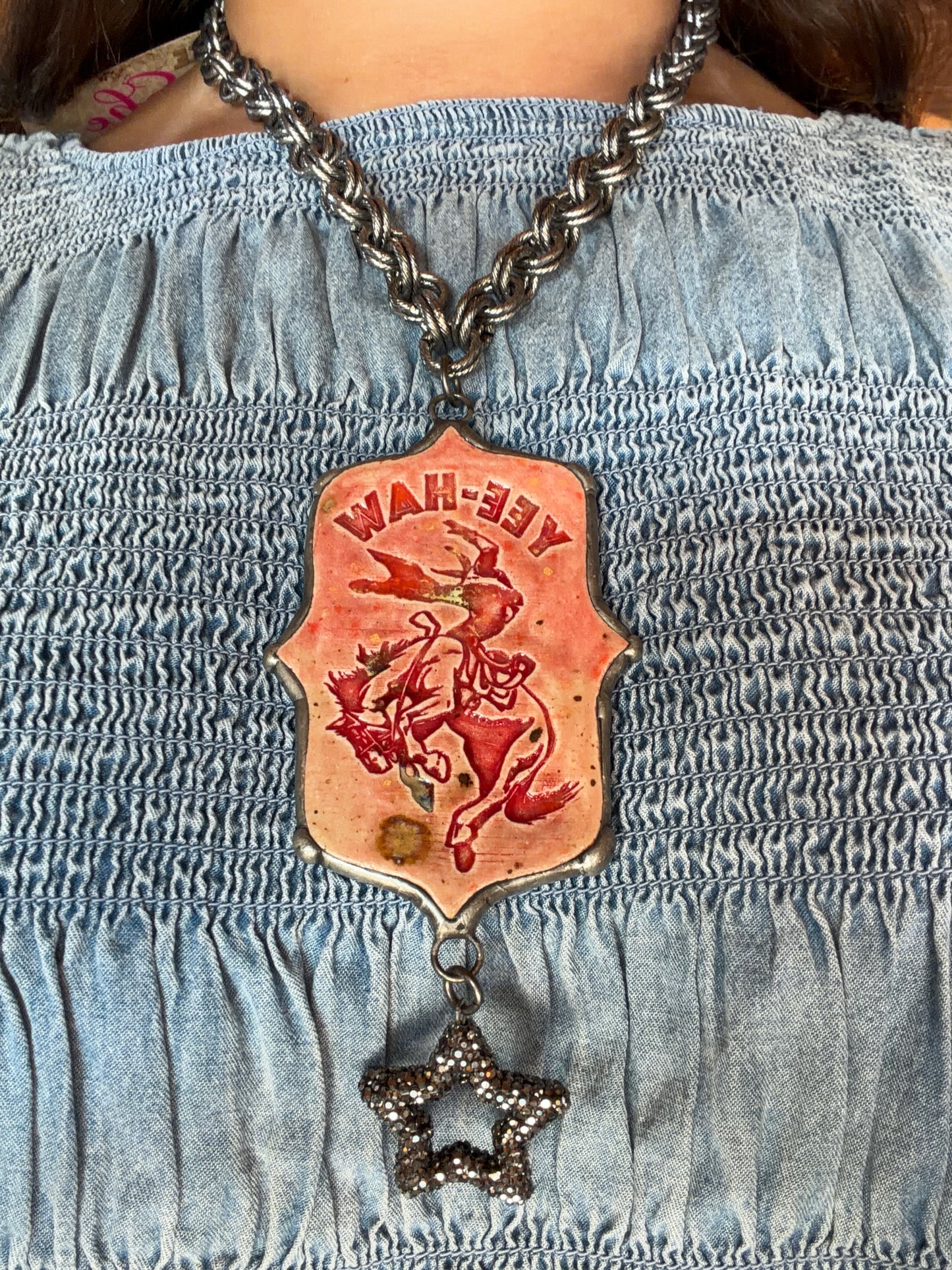Yee-Haw & Star Necklace